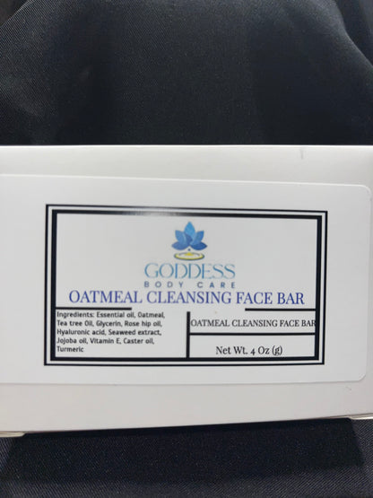 EXFOLIATING OATMEAL CLEANSING FACE BAR